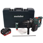 Metabo KHA 18 LTX BL 40 martillo combinado a batería 18 V 8,6 J SDS max sin escobillas + 1x batería 8,0 Ah + maletín - sin cargador