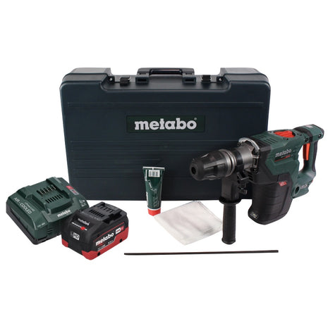 Metabo KHA 18 LTX BL 40 martillo combinado a batería 18 V 8,6 J SDS max sin escobillas + 1x batería 8,0 Ah + cargador + maletín