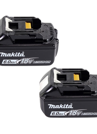 Makita Power Source Kit 18 V ( 198116-4 ) mit 2x BL 1860 B + DC 18 RC Ladegerät + Makpac