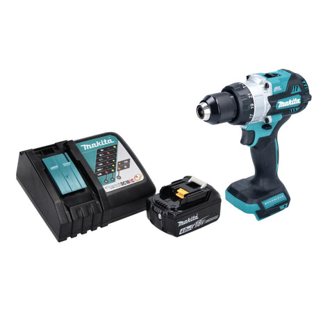 Makita DHP 486 RM1 trapano a percussione a batteria 18 V 130 Nm brushless + 1x batteria ricaricabile 4,0 Ah + caricabatterie