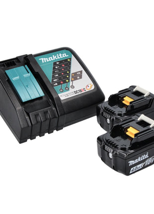 Makita DHP 486 RM Akku Schlagbohrschrauber 18 V 130 Nm Brushless + 2x Akku 4,0 Ah + Ladegerät