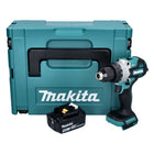 Makita DHP 486 M1J Akku Schlagbohrschrauber 18 V 130 Nm Brushless + 1x Akku 4,0 Ah + Makpac - ohne Ladegerät