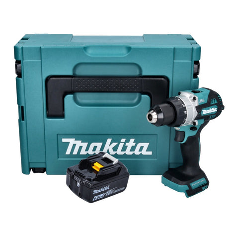 Makita DHP 486 G1J akumulatorowa wiertarko-wkrętarka udarowa 18 V 130 Nm bezszczotkowa + 1x akumulator 6,0 Ah + Makpac - bez ładowarki