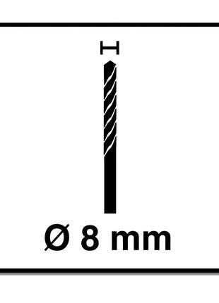 Alpen C Protector Spezialbohrer Feinsteinzeug Fliesenbohrer 8,0 x 106 mm