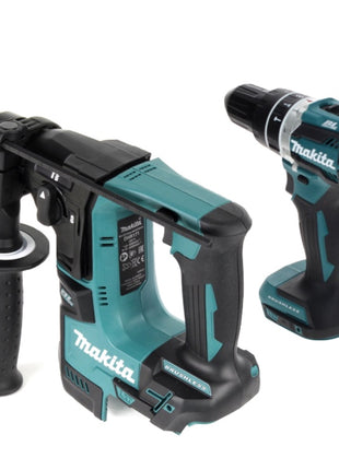 Makita DLX 2278 Akku Kombo Kit mit DHP 484 Z 54 Nm Brushless und DHR 171 Z 1,2 J Brushless Solo - ohne Akku, ohne Ladegerät