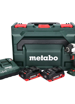 Metabo SSD 18 LT 200 BL Atornillador de impacto a batería 18 V 200 Nm 1/4" sin escobillas + 2x batería 4,0 Ah + cargador + metaBOX