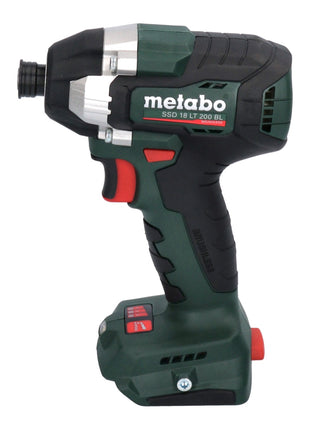 Metabo SSD 18 LT 200 BL Atornillador de impacto a batería 18 V 200 Nm 1/4" sin escobillas + 2x batería 5,5 Ah + cargador + metaBOX