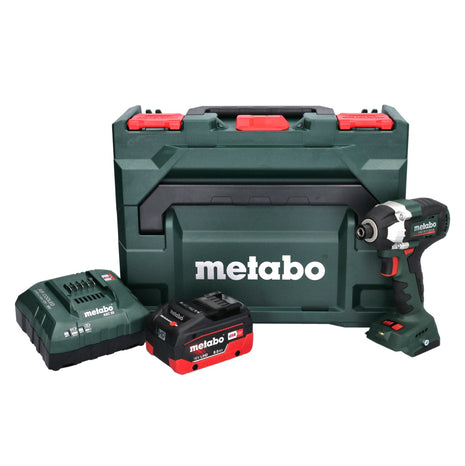 Metabo SSD 18 LT 200 BL Akku Schlagschrauber 18 V 200 Nm 1/4" Brushless + 1x Akku 8,0 Ah + Ladegerät + metaBOX