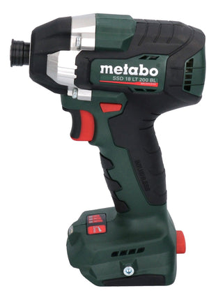 Metabo SSD 18 LT 200 BL Akku Schlagschrauber 18 V 200 Nm 1/4" Brushless + 2x Akku 8,0 Ah + Ladegerät + metaBOX