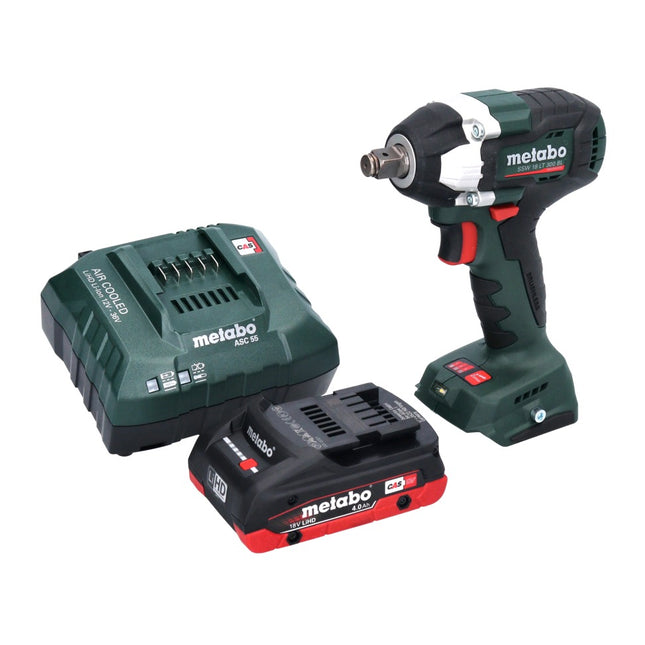 Metabo SSW 18 LT 300 BL Akku Schlagschrauber 18 V 300 Nm 1/2" Brushless + 1x Akku 4,0 Ah + Ladegerät