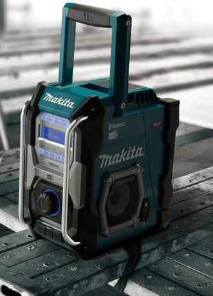 Makita MR 004 GZ Baustellenradio 12 - 40 V DAB, DAB+, FM / AUX, USB, Bluetooth - ohne Akku, ohne Ladegerät