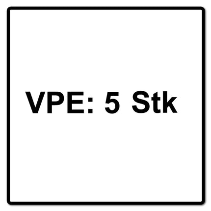 Bosch EXPERT N475 Surface Conditioning Material Fächerscheibe 125 mm Fein X-LOCK 5 Stk. ( 5x 2608901475 )