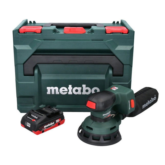 Metabo SXA 18 LTX 125 BL Akku Exzenterschleifer 18 V 125 mm Brushless + 1x Akku 4,0 Ah + metaBOX - ohne Ladegerät