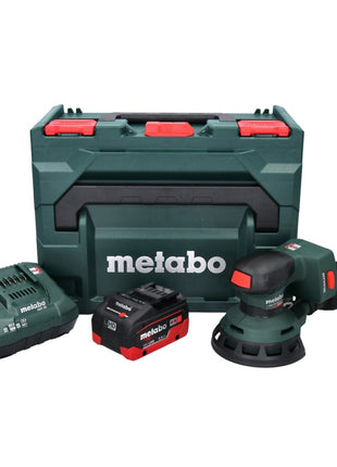 Metabo SXA 18 LTX 125 BL Akku Exzenterschleifer 18 V 125 mm Brushless + 1x Akku 5,5 Ah + Ladegerät + metaBOX