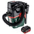 Metabo AS 18 L PC Compact Akku Sauger 18 V 6 l IPX4 Staubklasse L Nass und Trocken + 1x Akku 10,0 Ah - ohne Ladegerät