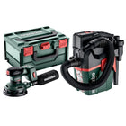 Metabo Set SXA 18 LTX 125 BL Akku Exzenterschleifer 18 V 125 mm + AS 18 L PC Compact Sauger ( 691199000 ) - ohne Akku, ohne Ladegerät