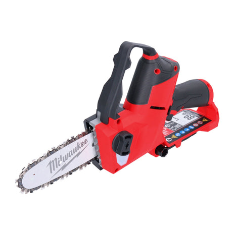 Scie à chaîne à batterie Milwaukee M12 FHS-0 12 V 15 cm sans balais (4933472211) Solo - sans batterie, sans chargeur