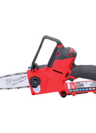 Scie à chaîne à batterie Milwaukee M12 FHS-0 12 V 15 cm sans balais (4933472211) Solo - sans batterie, sans chargeur