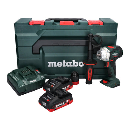 Metabo BS 18 LTX BL Q I Akku Bohrschrauber 18 V 130 Nm Brushless + 2x Akku 4,0 Ah + Ladegerät + metaBOX