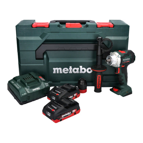 Metabo BS 18 LTX BL Q I Trapano avvitatore a batteria 18 V 130 Nm brushless + 2x batteria 4,0 Ah + caricatore + metaBOX