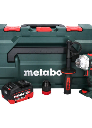 Metabo BS 18 LTX BL Q I Akku Bohrschrauber 18 V 130 Nm Brushless + 1x Akku 5,5 Ah + metaBOX - ohne Ladegerät