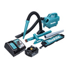 Makita DCL 184 RF1 Akku Staubsauger 18 V 54 mbar 0,5 l + 1x Akku 3,0 Ah + Ladegerät - Toolbrothers