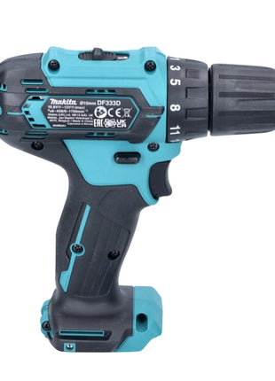 Makita DF 333 DZK perceuse-visseuse sans fil 12 V max. 30 Nm solo + coffret - sans batterie, sans chargeur