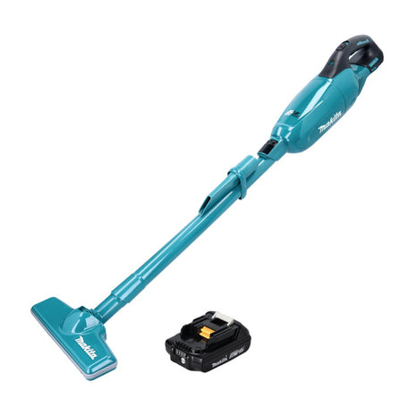 Makita DCL 280 FA1 Aspirateur sans fil 18 V, Brushless  + 1x Batterie 2,0 Ah - sans chargeur