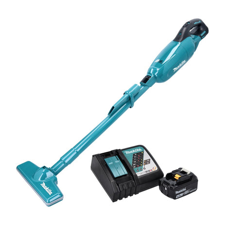 Aspirateur à batterie Makita DCL 280 FRM1 18 V sans balais + 1x batterie 4,0 Ah + chargeur