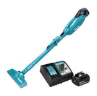 Aspirateur à batterie Makita DCL 280 FRG1 18 V sans balais + 1x batterie 6,0 Ah + chargeur