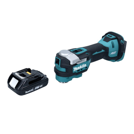 Makita DTM 52 A1 utensile multifunzione a batteria 18 V Starlock Max Brushless + 1x batteria ricaricabile 2,0 Ah - senza caricabatterie