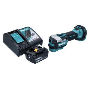 Makita DTM 52 RG1 Akku Multifunktionswerkzeug 18 V Starlock Max Brushless + 1x Akku 6,0 Ah + Ladegerät