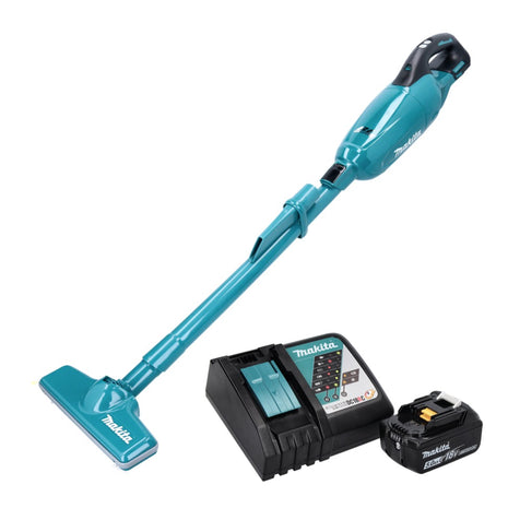 Makita DCL 281 FRT1 Akku Staubsauger 18 V Brushless + 1x Akku 5,0 Ah + Ladegerät - Toolbrothers