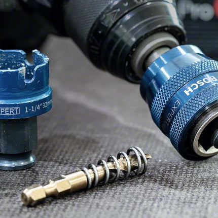 Bosch Expert Sheet Metal Lochsägen Set 6 tlg. 22 / 25 / 32 x 40 mm ( 2608900502 ) Carbide Technology für Dreh- und Schlagbohrer