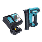 Makita DFN 350 RA1 Cloueur à tête d'emballage avec batterie 18 V 15 - 35 mm + 1x batterie 2,0 Ah + chargeur