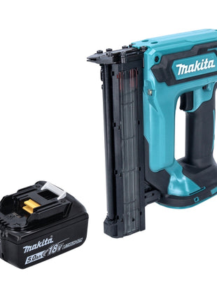 Makita DFN 350 T1 Cloueur à tête d'emballage avec batterie 18 V 15 - 35 mm + 1x batterie 5,0 Ah - sans chargeur