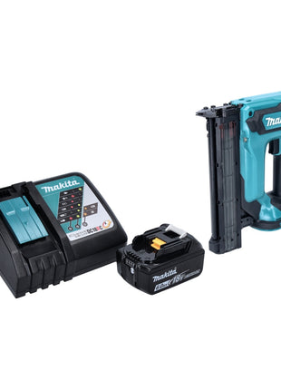 Makita DFN 350 RG1 Cloueur à tête d'emballage avec batterie 18 V 15 - 35 mm + 1x batterie 6,0 Ah + chargeur