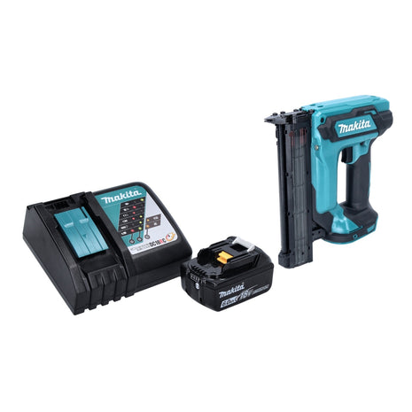 Clavadora con cabezal de batería Makita DFN 350 RG1 18 V 15 - 35 mm + 1x batería 6,0 Ah + cargador