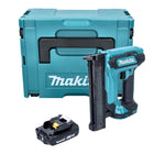 Makita DFN 350 A1J Akku Stauchkopfnagler 18 V 15 - 35 mm + 1x Akku 2,0 Ah + Makpac - ohne Ladegerät