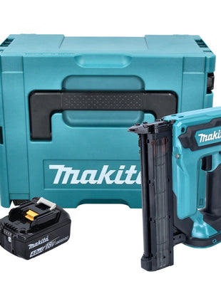 Makita DFN 350 M1J Akku Stauchkopfnagler 18 V 15 - 35 mm + 1x Akku 4,0 Ah + Makpac - ohne Ladegerät