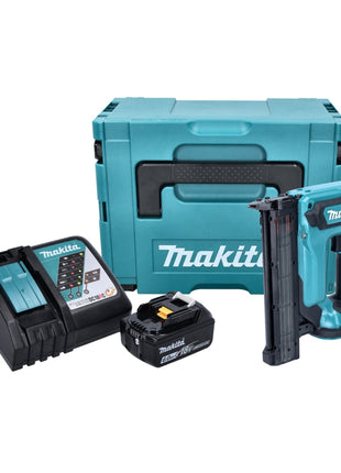 Clavadora con cabezal de batería Makita DFN 350 RG1J 18 V 15 - 35 mm + 1x batería 6,0 Ah + cargador + Makpac