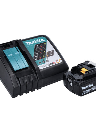 Clavadora con cabezal de batería Makita DFN 350 RG1J 18 V 15 - 35 mm + 1x batería 6,0 Ah + cargador + Makpac