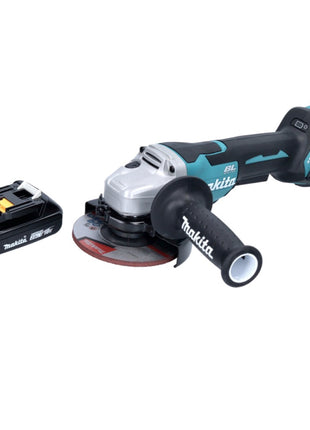 Makita DGA 515 A1 Akku Winkelschleifer 18 V 125 mm Brushless + 1x Akku 2,0 Ah - ohne Ladegerät