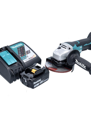 Makita DGA 515 RF1 Akku Winkelschleifer 18 V 125 mm Brushless + 1x Akku 3,0 Ah + Ladegerät