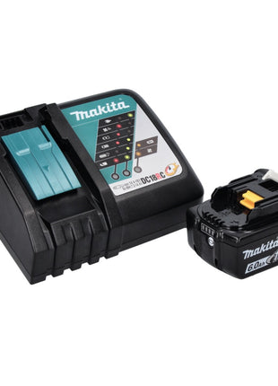 Makita DGA 515 RG1 Meuleuse d'angle sur batterie 18 V 125 mm sans balais + 1x batterie 6,0 Ah + chargeur