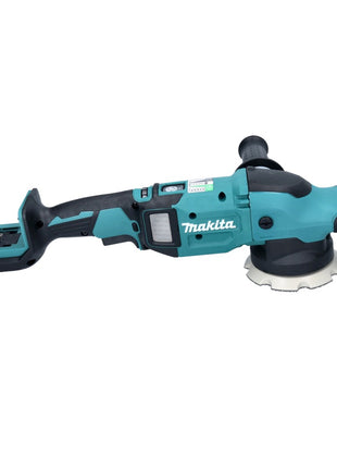 Makita DPO 500 RA Akku Exzenterpolierer 18 V 125 mm Brushless + 2x Akku 2,0 Ah + Ladegerät