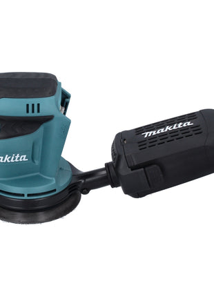 Makita DBO 180 Z Akku Exzenterschleifer 18 V 125 mm + 50x Schleifpapier K 320 - ohne Akku, ohne Ladegerät - Toolbrothers