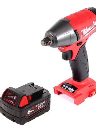 Milwaukee M18 FIWF12-601 Akku Schlagschrauber 18 V 300 Nm 1/2" Brushless + 1x Akku 6,0 Ah - ohne Ladegerät