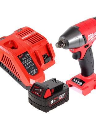 Milwaukee M18 FIWF12-601 FC Akku Schlagschrauber 18 V 300 Nm 1/2" Brushless + 1x Akku 6,0 Ah + Ladegerät