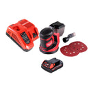 Milwaukee M18 BOS125-201 FC Ponceuse excentrique sans fil 125mm 18V + 1x Batterie 2,0Ah + Chargeur